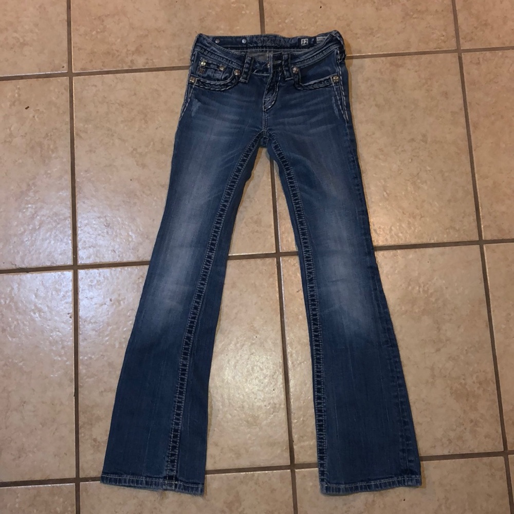 Miss Me Girls Sz. 12 Bootcut Jeans